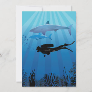 Plongée de requin Plongée plongée