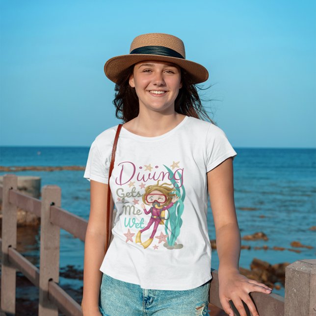 Plongée me donne un T-shirt humide (Créateur téléchargé)