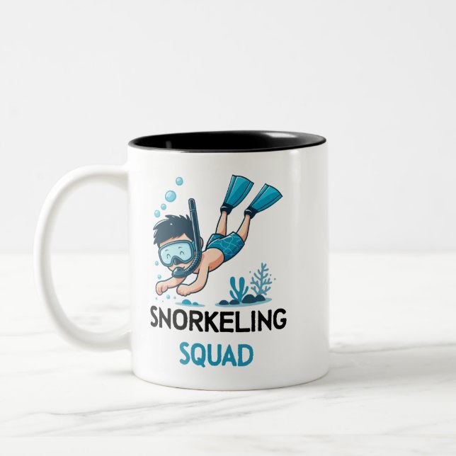 plongée sous-marine diver océan Mug (Gauche)