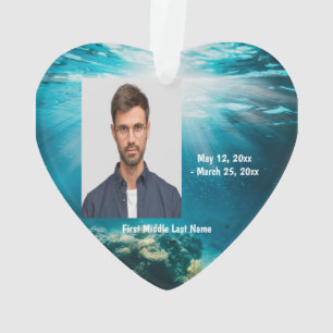 Plongée sous-marine Photo Datée Personnalisée