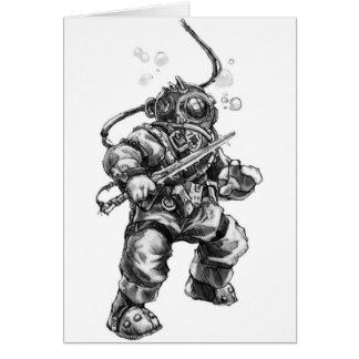 Plongeur de mer profonde