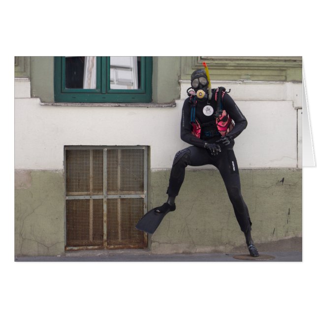 Plongeur Scuba (Devant horizontal)