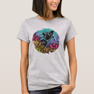 Plongeur sous-marin en T-shirt Coral Reef