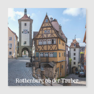 Plönlein à Rothenburg ob der Tauber, Allemagne