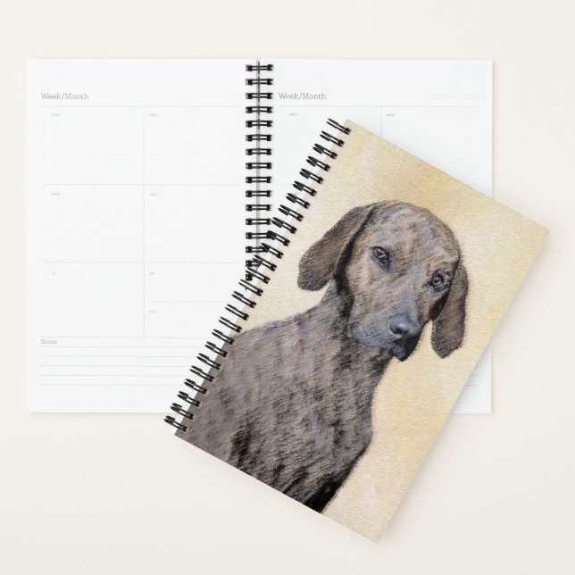 Plott Peinture - Cute Original Chien Art (Devant avec enveloppe)