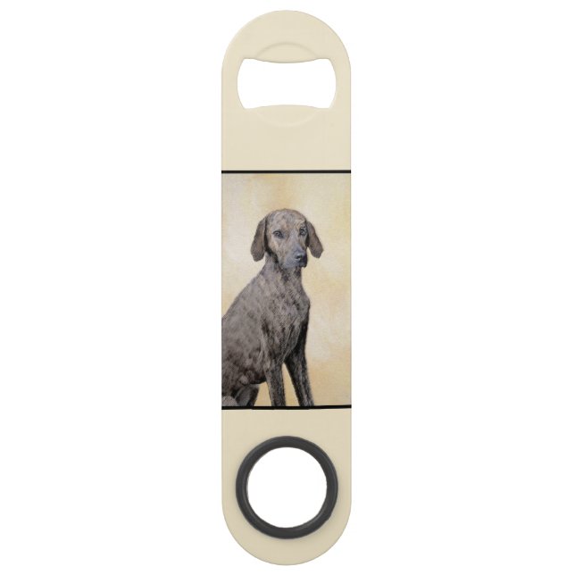Plott Peinture - Cute Original Chien Art (Dos)