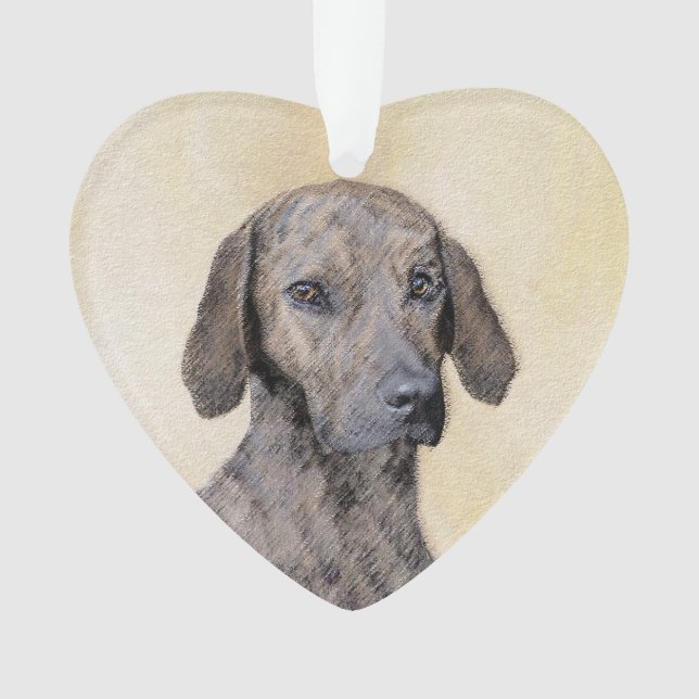 Plott Peinture - Cute Original Chien Art (devant)