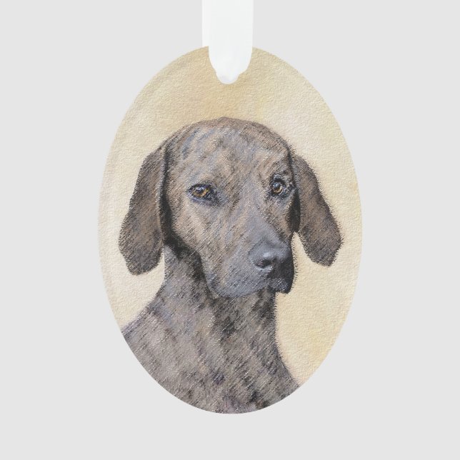 Plott Peinture - Cute Original Chien Art (devant)