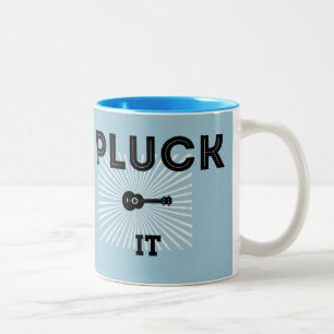 Pluck It Ukulele Mug