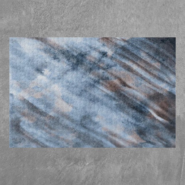 Pluie d'aquarelle sur le puzzle de toiture d'étain (Créateur téléchargé)