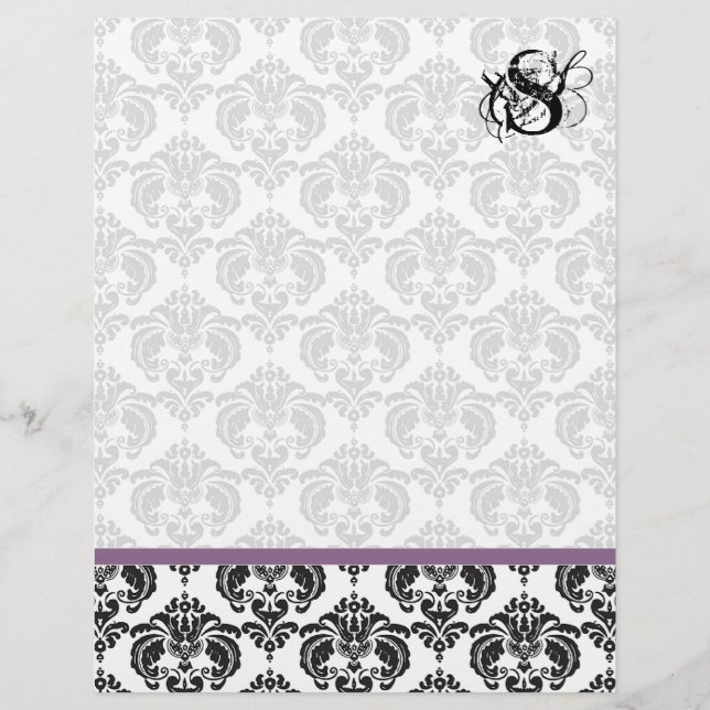 Plum Monogramme Damas (Devant)