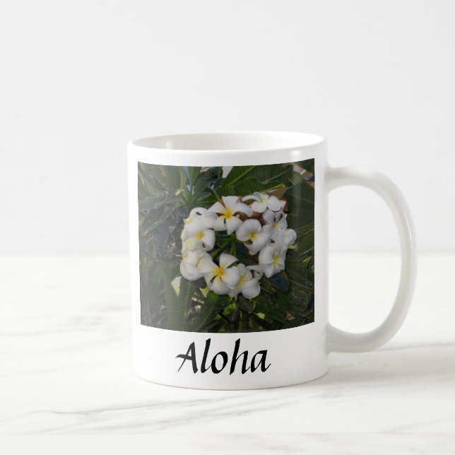 Plumeria Café Mug (Droite)