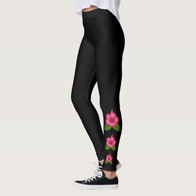 Plumeria Leggings (Gauche)