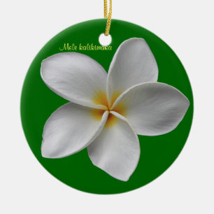 Plumeria Noël Ornement