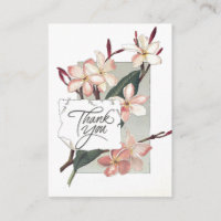 Plumeria rose vintage de Merci de référence