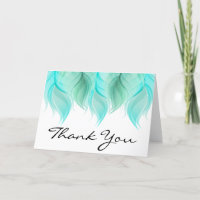 Plumes Aquarelle Merci