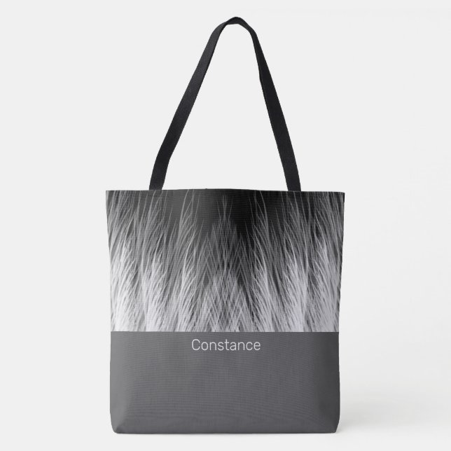 Plumes Classiques simples Sac fourre-tout monogram (Devant)