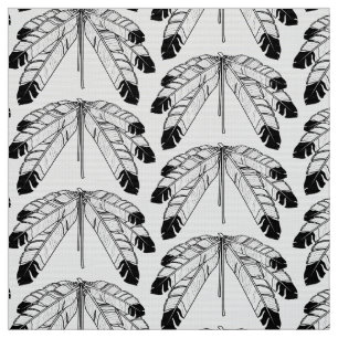 Plumes d'aigle Tissu Plumes d'art autochtone Tissu