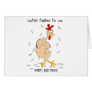 Plumes de Confetti de poulet