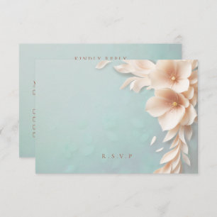 Plumes de pêche choix de repas mariages RSVP