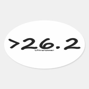 Plus considérablement que 26,2 4) autocollants