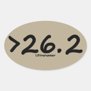Plus considérablement que 26,2 4) autocollants