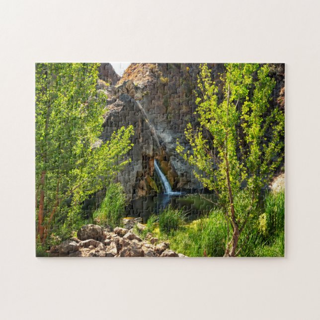 Plus de 250 pièces Paradise Falls Waterfall Puzzle (Horizontal)