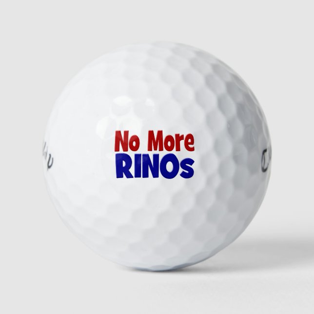 Plus de balles de golf RINO, balles de golf rouges (Devant)