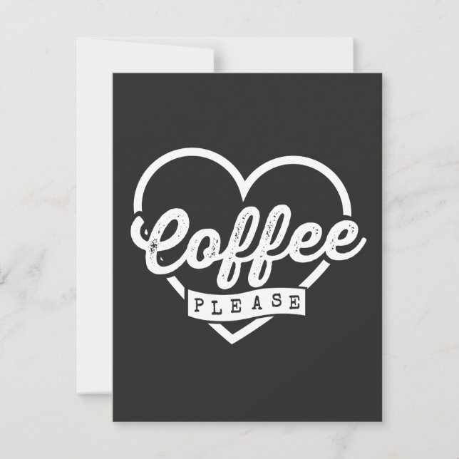 PLUS DE CAFÉ S'IL VOUS PLAÎT (Devant)