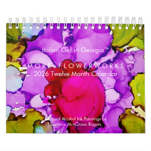 Plus de Flowerworks - Calendrier d'art de 12 mois