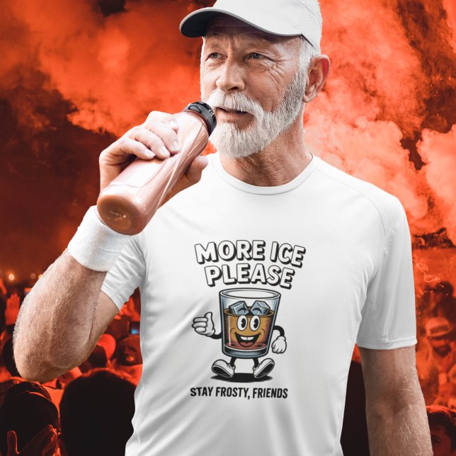 Plus de glace s'il vous plaît T-shirt conservateur (Créateur téléchargé)