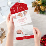 Plus de nuits silencieuses 4 Photos Faire-part de<br><div class="desc">Jolie flocon de neige calligraphie photo carte de Noël faire-part de naissance. Facile à personnaliser avec vos détails. Contactez-moi par conversation si vous avez des questions sur l'oeuvre ou avez besoin d'une personnalisation. VEUILLEZ NOTER : Pour obtenir de l'aide sur les commandes, l'expédition, l'information sur les produits, etc., contactez le...</div>