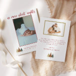 Plus de nuits silencieuses Faire-part de naissance<br><div class="desc">Annoncez que vous n'aurez plus de nuits silencieuses chez vous avec cet adorable faire-part de naissance de noël. Tout le texte à l'avant et à l'arrière peut être customisé. Ajoutez une photo à l'avant et à l'arrière pour créer un faire-part de naissance de Noël vraiment personnalisé.</div>