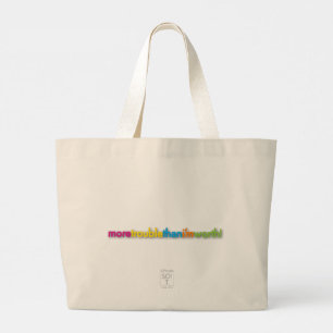 plus de problèmes que je ne vaux ! grand sac fourr