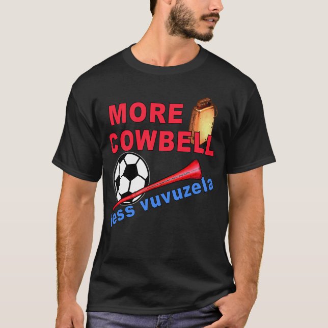 Plus de sonnaille moins de T-shirts de Vuvuzela, (Devant)