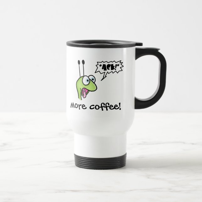 Plus de tasse de voyage de café (Droite)