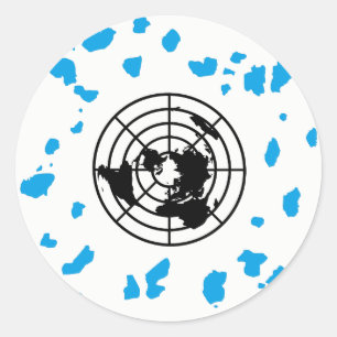 Plus de terrain #GLOBEXIT Stickers ronds