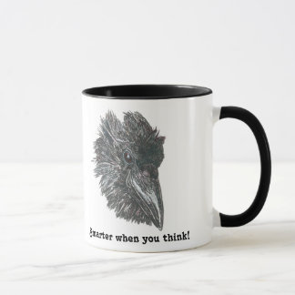 Plus futé quand vous pensez la tasse de Raven