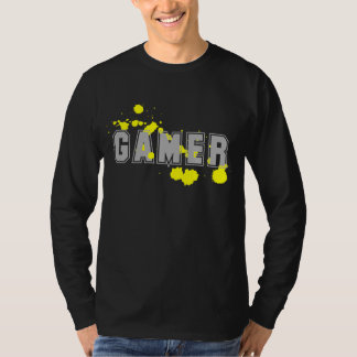 plus gamer t-shirts yellow