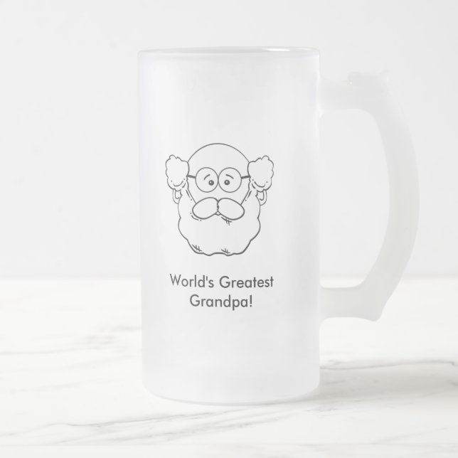 Plus Grand Père Mug Glacé (Droit)