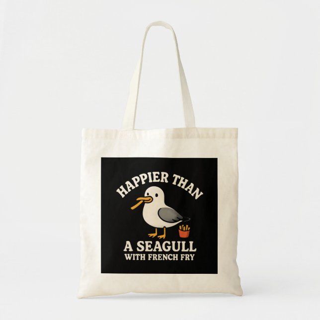 Plus heureux qu'un goéland avec un sac fourre (Devant)