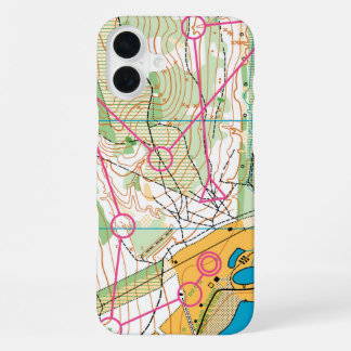 Plus iPhone 16 coque - Carte d'orientation