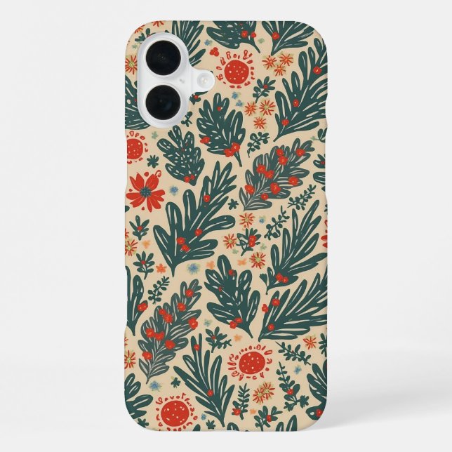 Plus Iphone motif de Noël 16 coque (Verso)