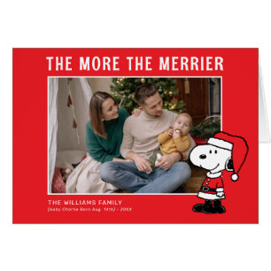 Plus Le Merrier Est Merrier   Snoopy Noël Nouveau 