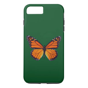 Plus Orange Butterfly iPhone 7 Coque