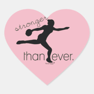 Plus puissant que jamais Discus Lancer Stickers Ca