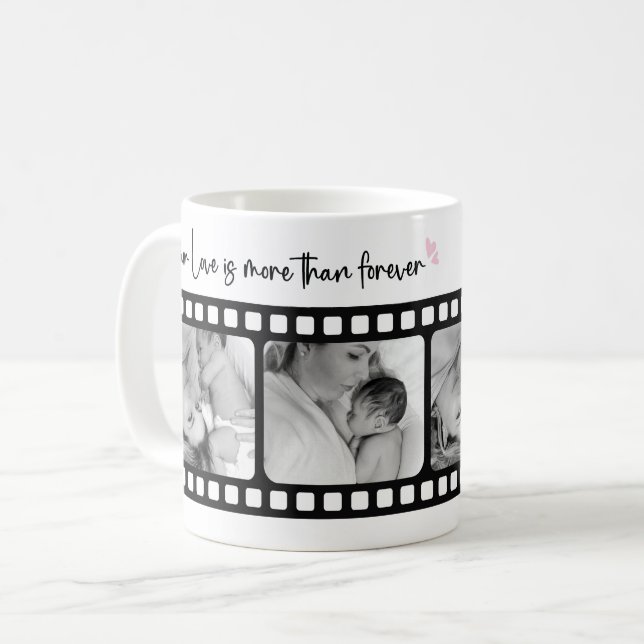 Plus que jamais | Maman Photo Reel Mug (Devant gauche)