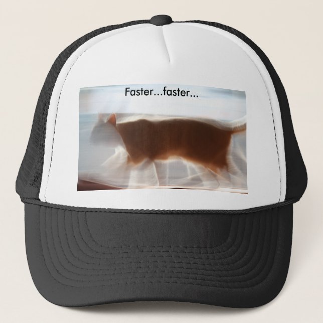 Plus rapidement… plus rapidement casquette (Devant)