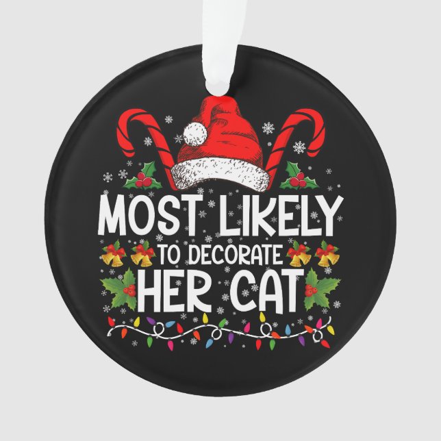 Plus susceptible de décorer sa famille de chats av (devant)