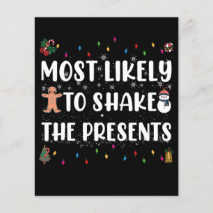 Plus susceptible de secouer les cadeaux Noël drôle